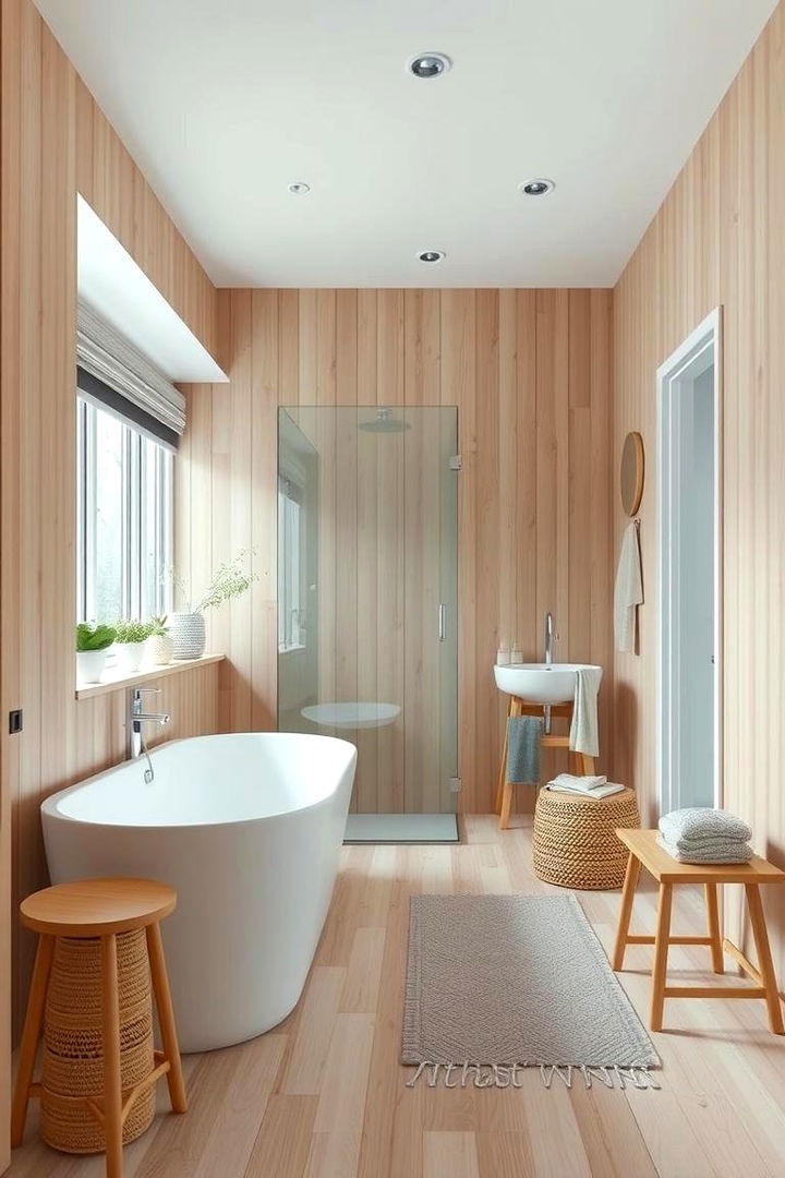 Scandinavian Inspired Simplicity - 22 Apartment Bathroom Ideas