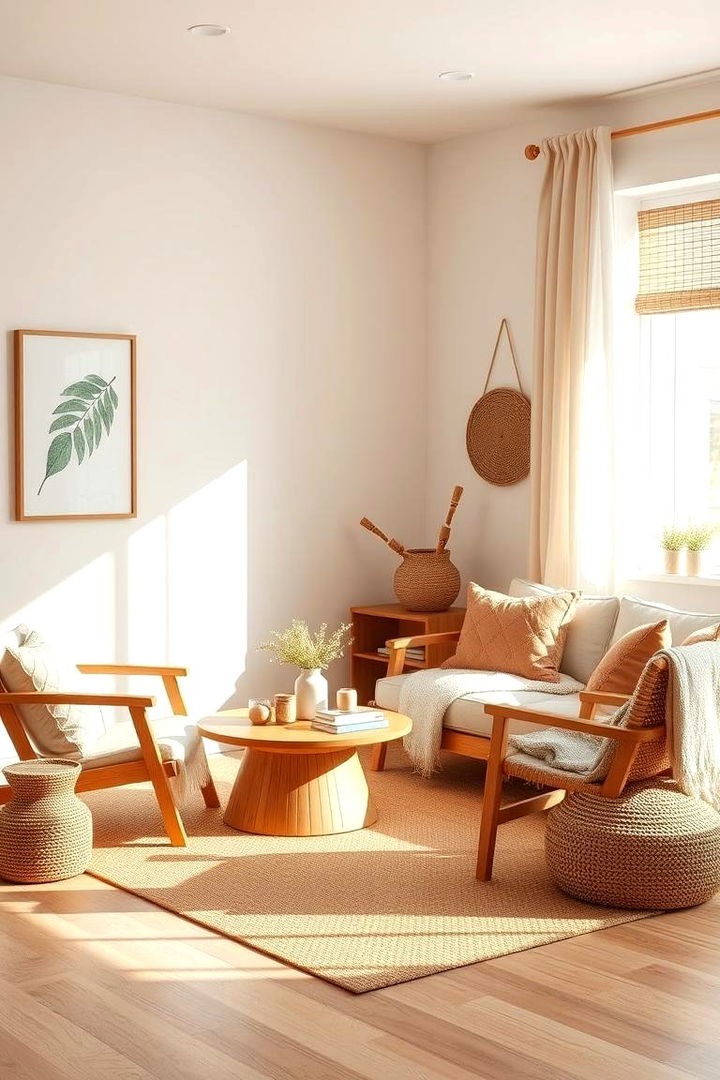 Scandinavian Inspired Tan Retreat - 22 Tan Living Room Ideas