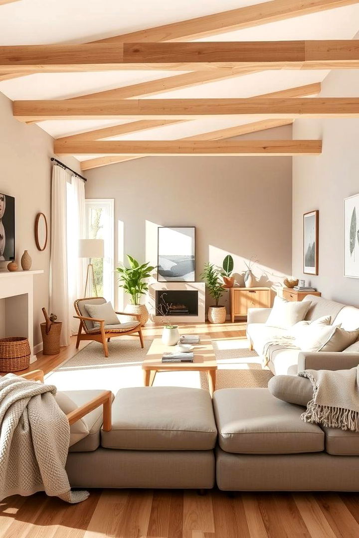 Scandinavian Inspired Taupe Design - 22 Taupe Living Room Ideas