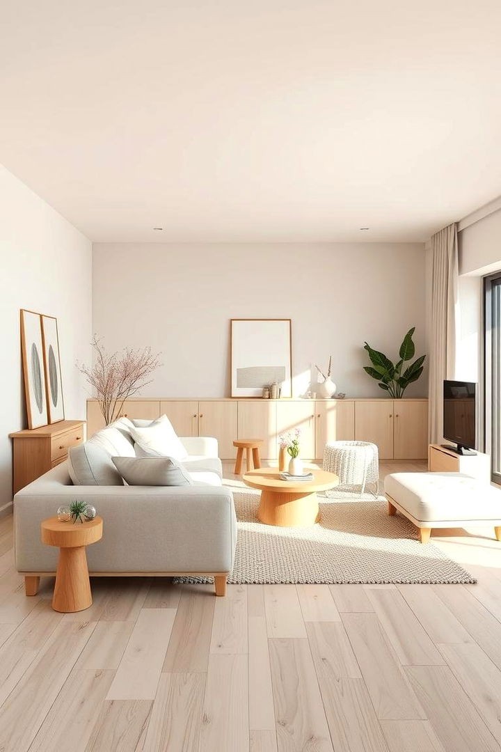 Scandinavian Light and Air - 22 Beige Living Room Ideas