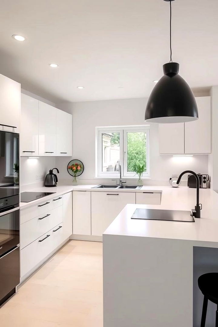 Scandinavian Minimalism in Kitchens - 22 Black and White Kitchen Ideas