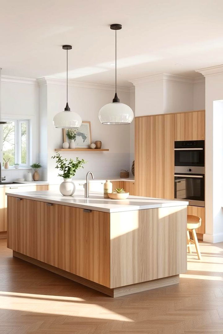 Scandinavian Simplicity - 22 kitchen island decor ideas