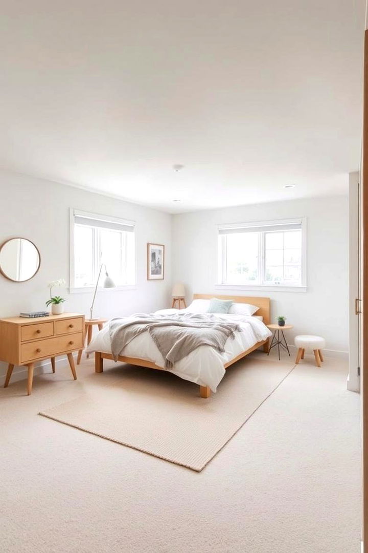 Scandinavian Simplicity - 22 Basement Bedroom Ideas
