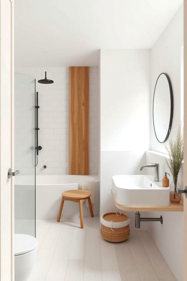 Scandinavian Simplicity - 22 Neutral Bathroom Ideas