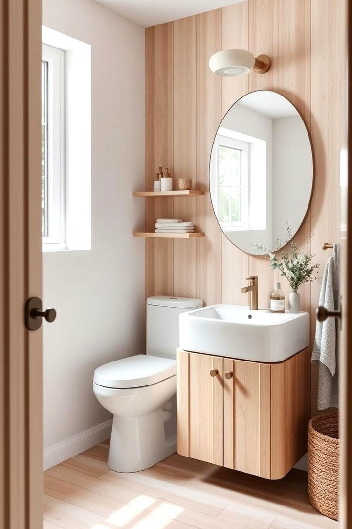 Scandinavian Simplicity - 22 Powder Room Ideas