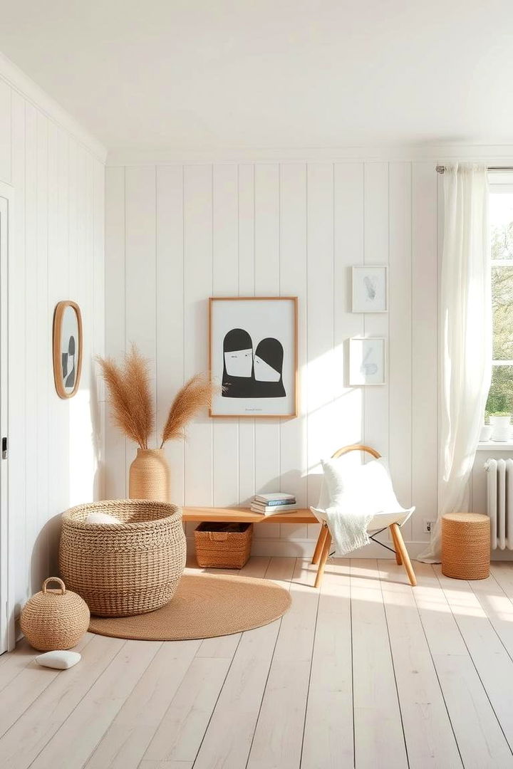 Scandinavian Simplicity - 22 Shiplap Fireplace Ideas