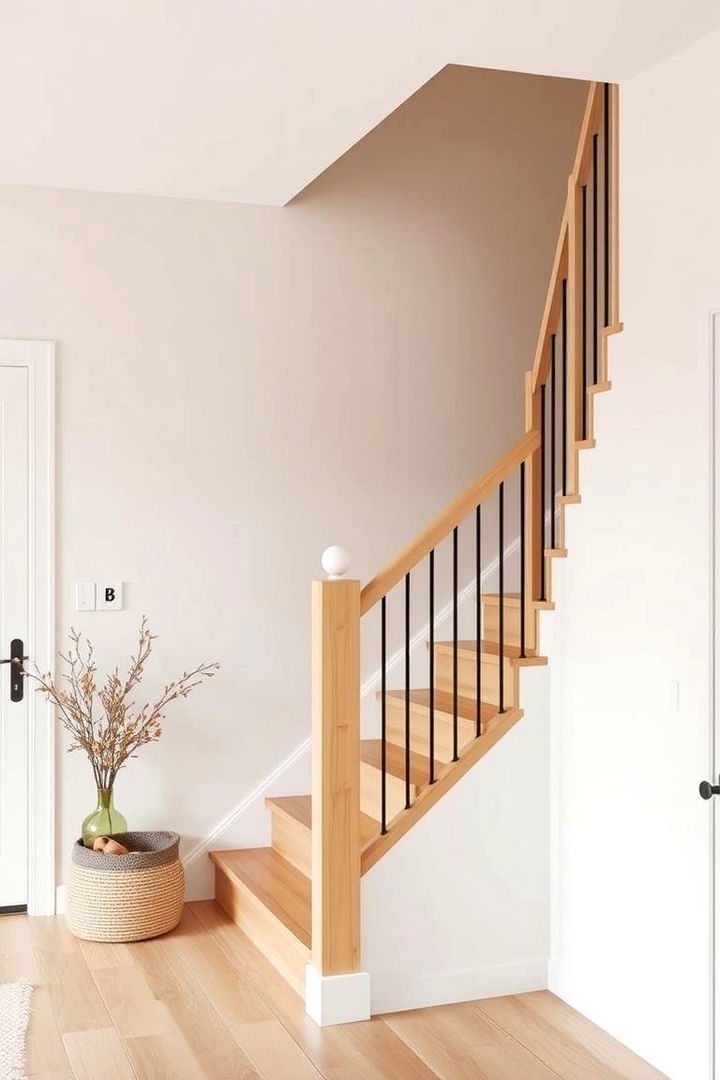 Scandinavian Simplicity - 22 Staircase Wall Ideas