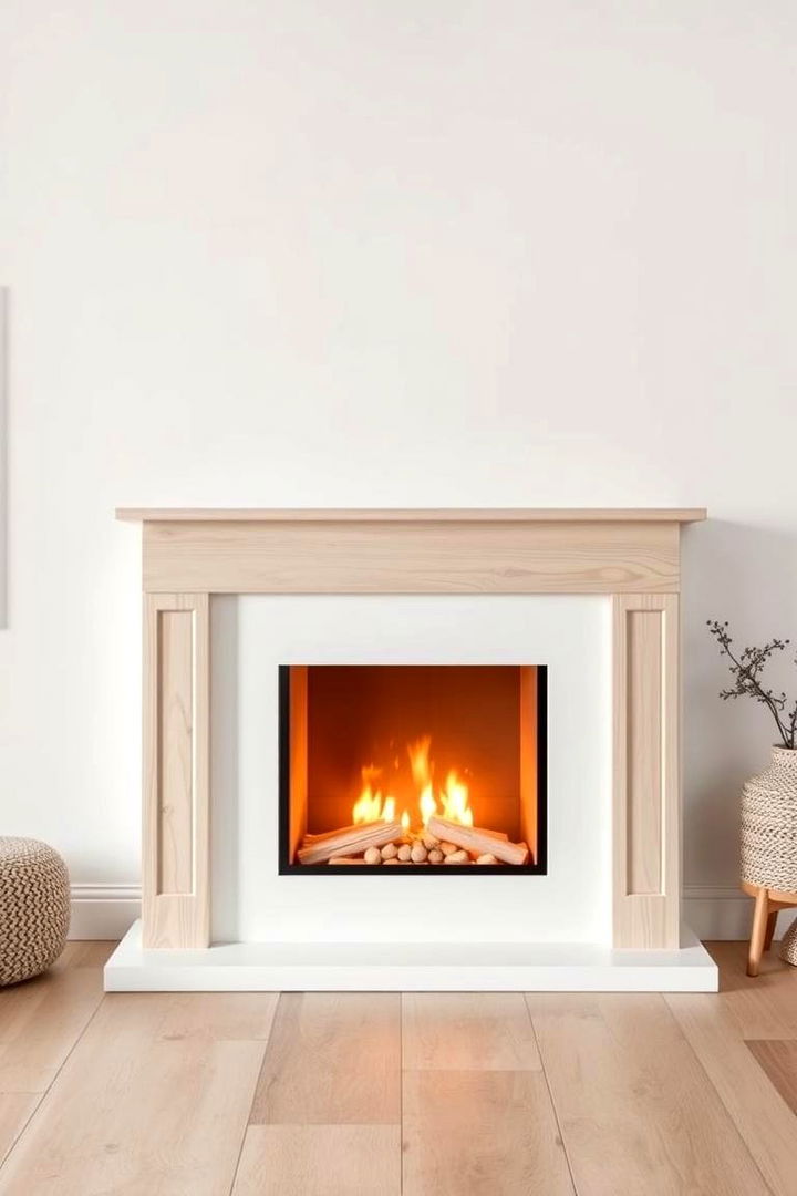 Scandinavian Simplicity Design - 22 Faux Fireplace Ideas
