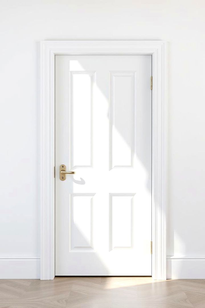 Scandinavian Simplicity Door - 22 Door Painting Ideas