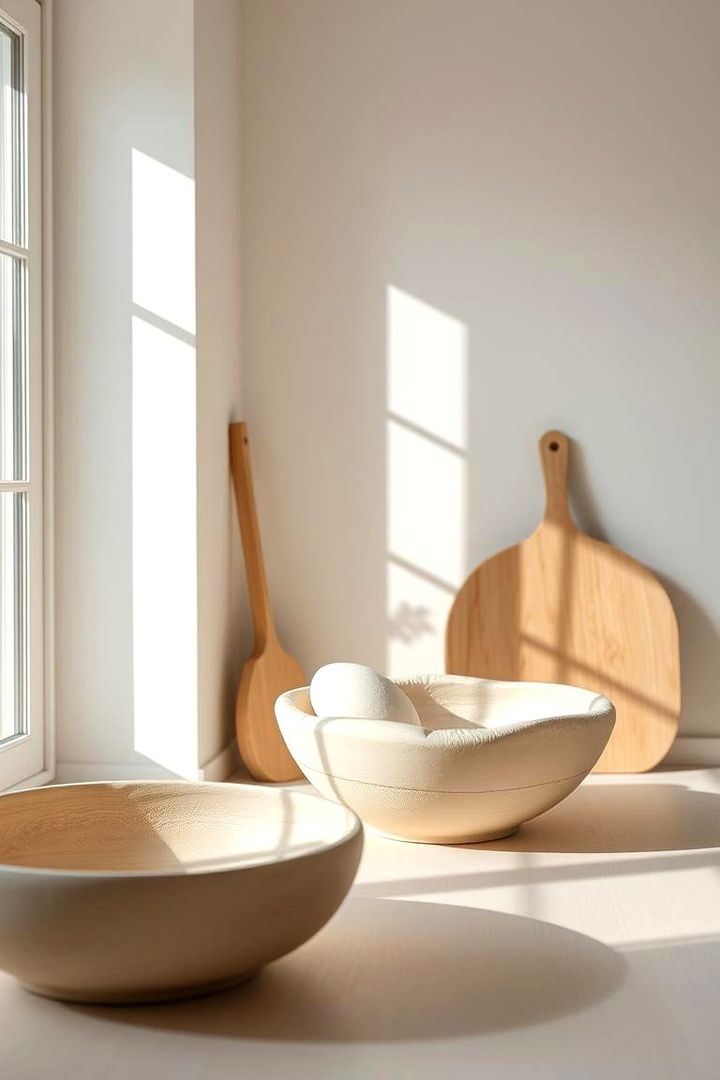 Scandinavian Simplicity Dough Bowl - 22 Dough Bowl Decor Ideas