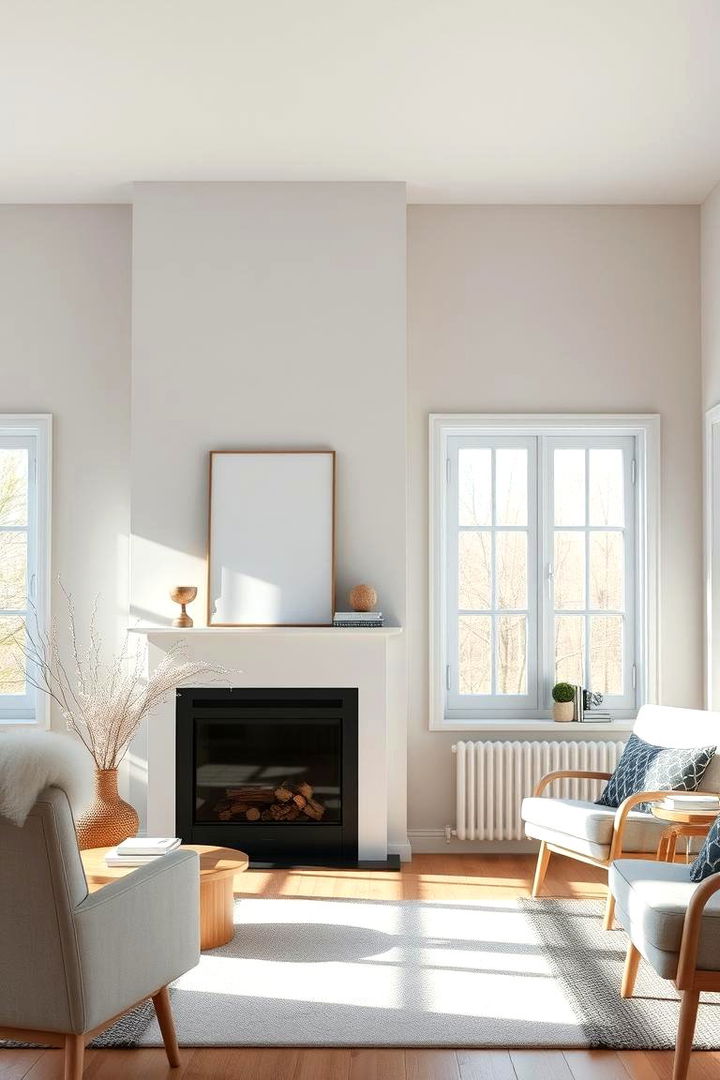 Scandinavian Style Fireplaces - 22 Small Living Room Fireplace Ideas