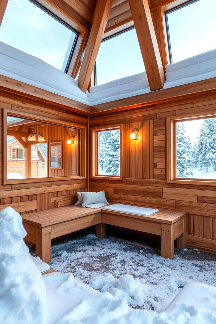 Scandinavian Style Outdoor Sauna - 22 Outdoor Sauna Ideas