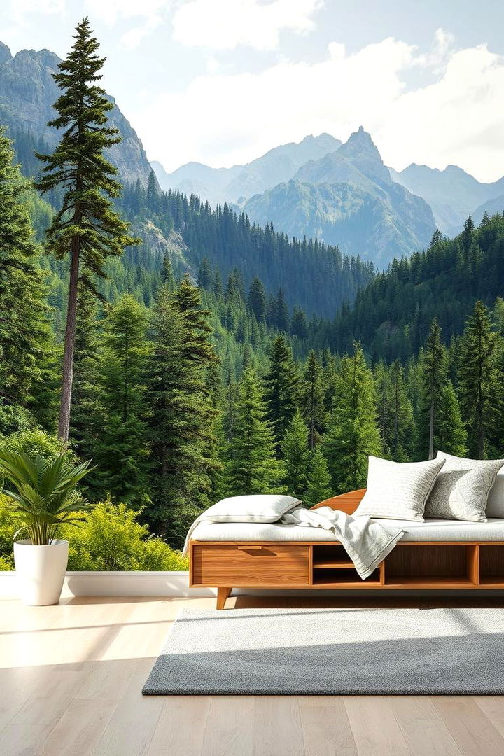 Scenic Nature Murals - 22 Bedroom Wallpaper Ideas