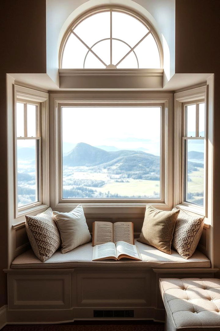 Scenic Window Seat Reading - 22 kids reading nook ideas