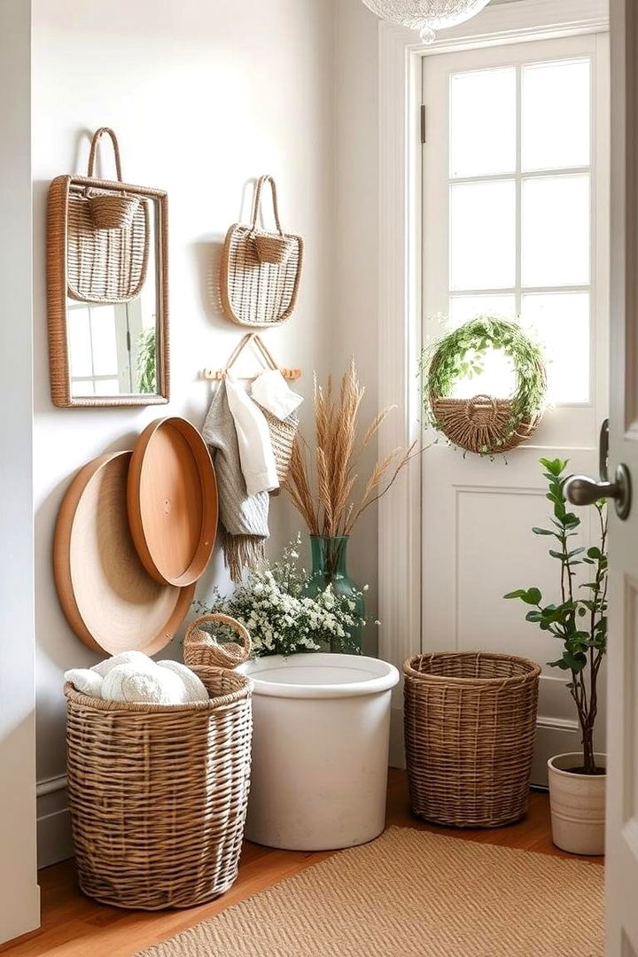 Scented Baskets and Bins - 22 Mudroom Storage Ideas