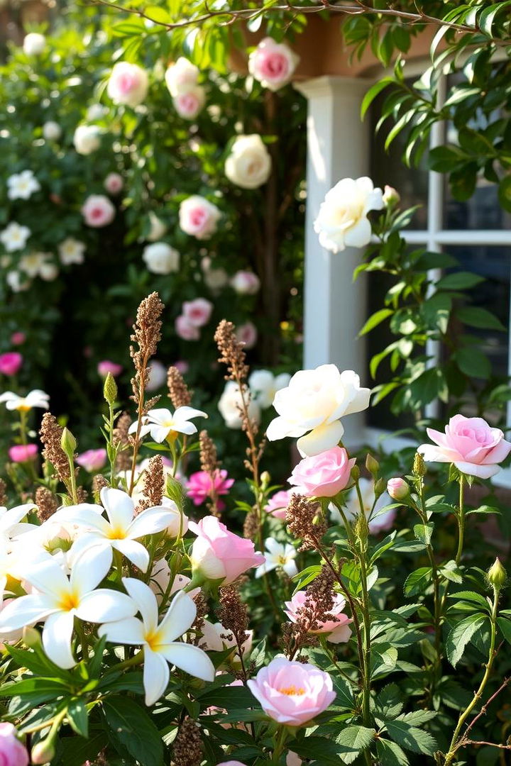 Scented Garden Retreat - 22 Front Yard Texas Flower Bed Ideas