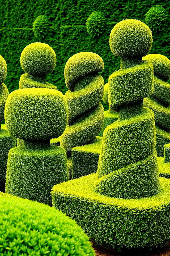 Sculpted Topiaries - 22 Garden Art Ideas
