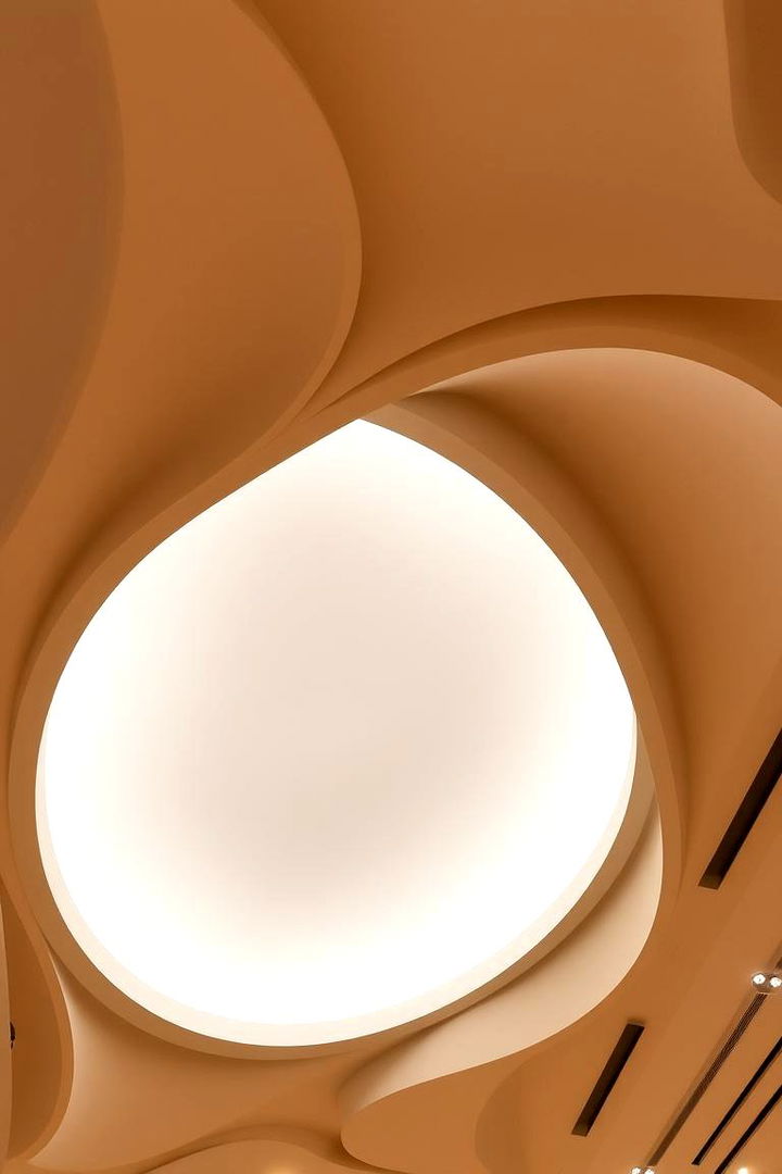 Sculptural Ceiling Elements - 22 Accent Ceiling Ideas