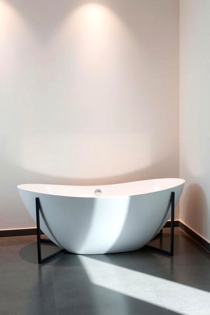 Sculptural Freestanding Tubs - 22 luxury bathroom ideas