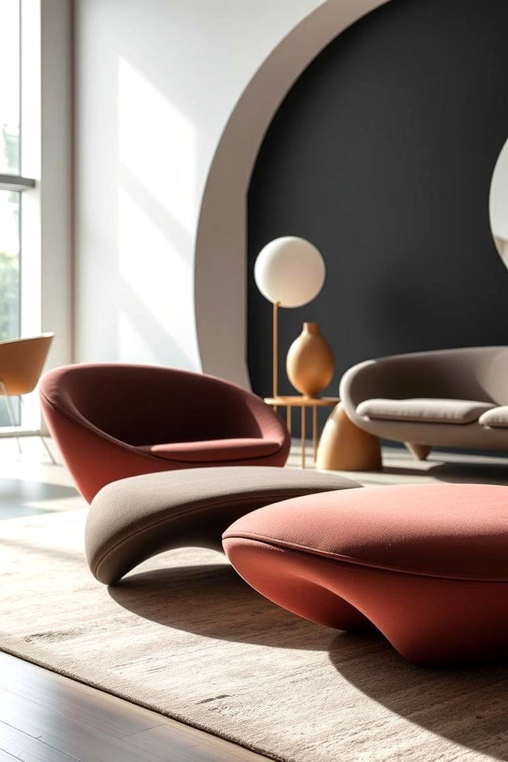 Sculptural Furniture Pieces - 22 Glam Interior Design Ideas