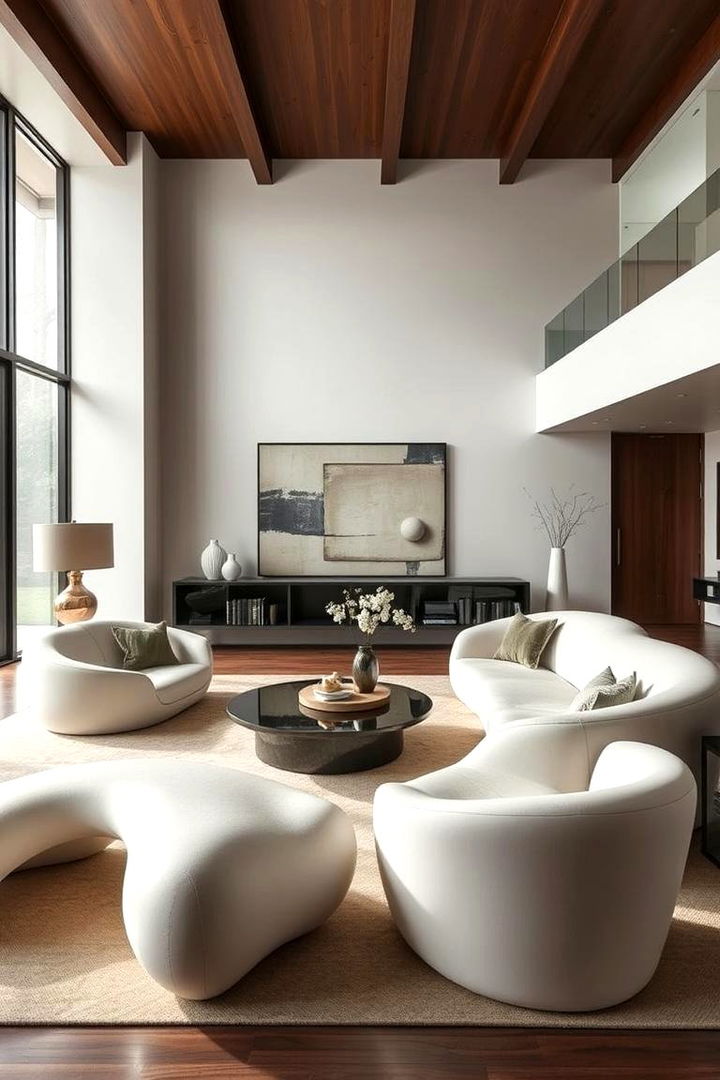 Sculptural Furniture Pieces - 22 Formal Living Room Ideas