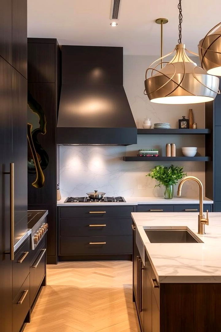 Sculptural Kitchen Features - 22 Mid-century Modern Kitchen Ideas