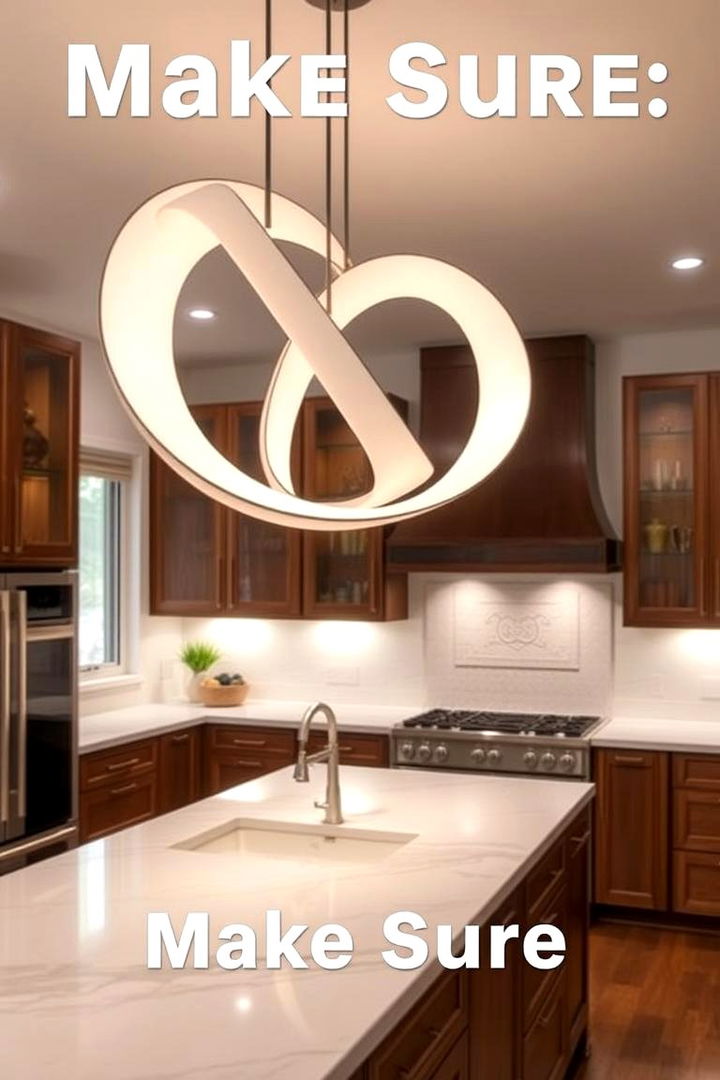 Sculptural Lighting Elements - 22 Kitchen Island Lighting Ideas