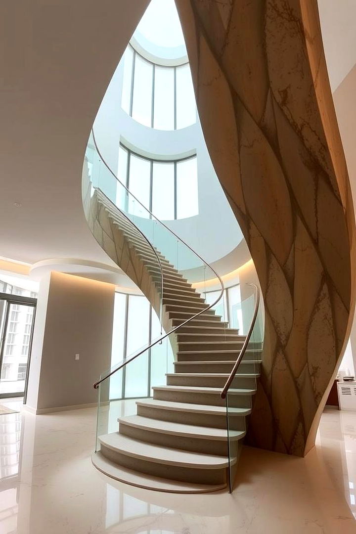Sculptural Staircase Elements - 22 Modern Staircases