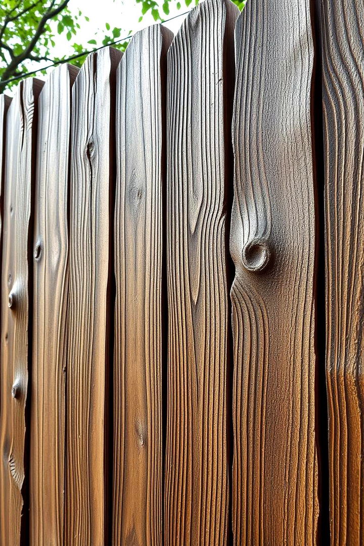 Sculptural Textured Boards - 22 Board on Board Fence Ideas