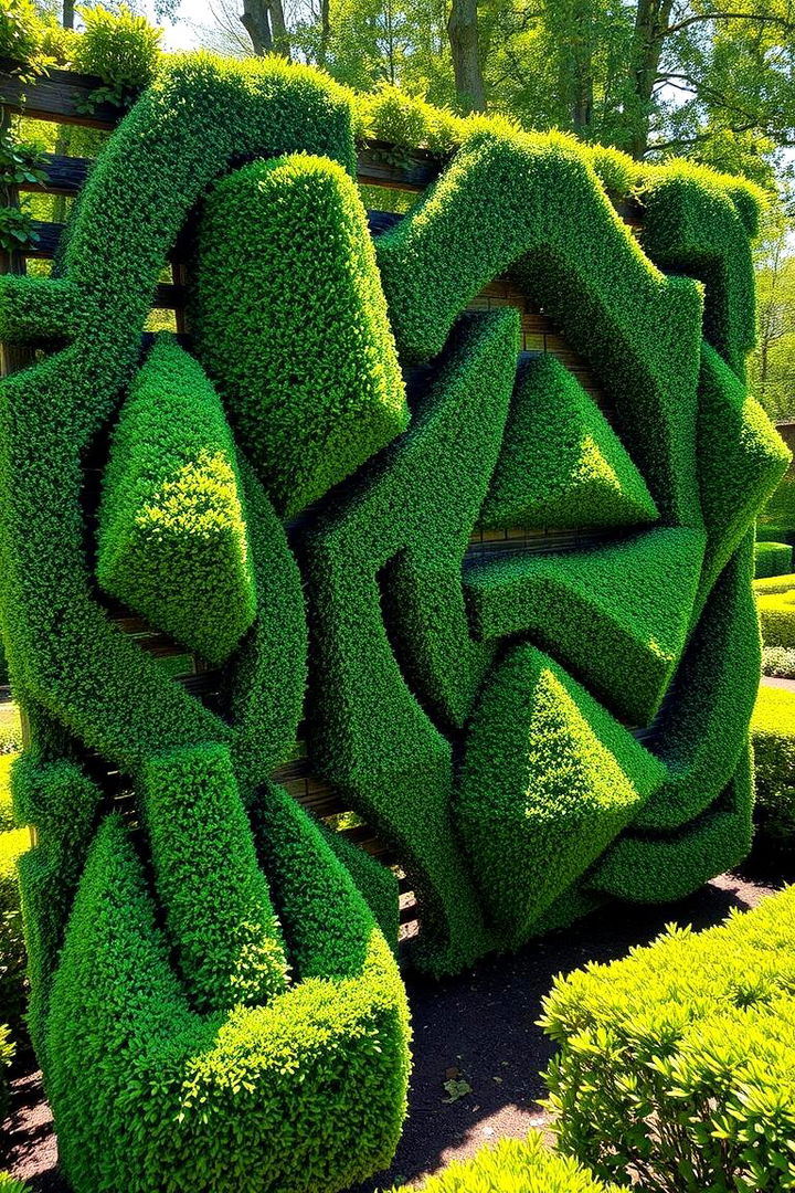 Sculptural Topiary Screens - 22 Garden Screening Ideas