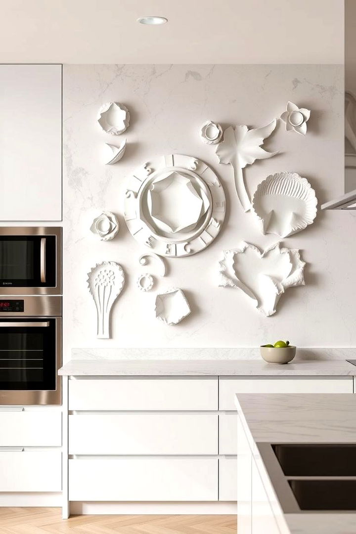 Sculptural Wall Art - 22 Gothic Kitchen Ideas
