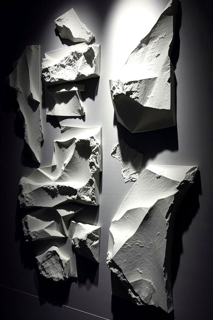 Sculptural Wall Art - 22 Large Wall Decor Ideas
