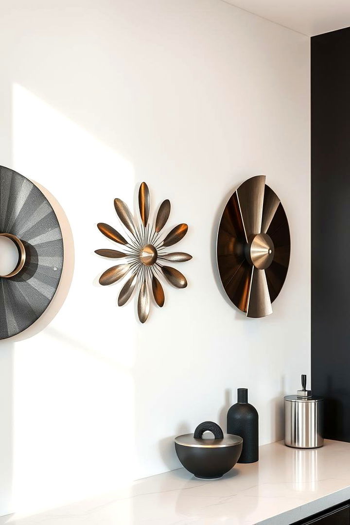 Sculptural Wall Hangings - 22 Kitchen Wall Decor Ideas