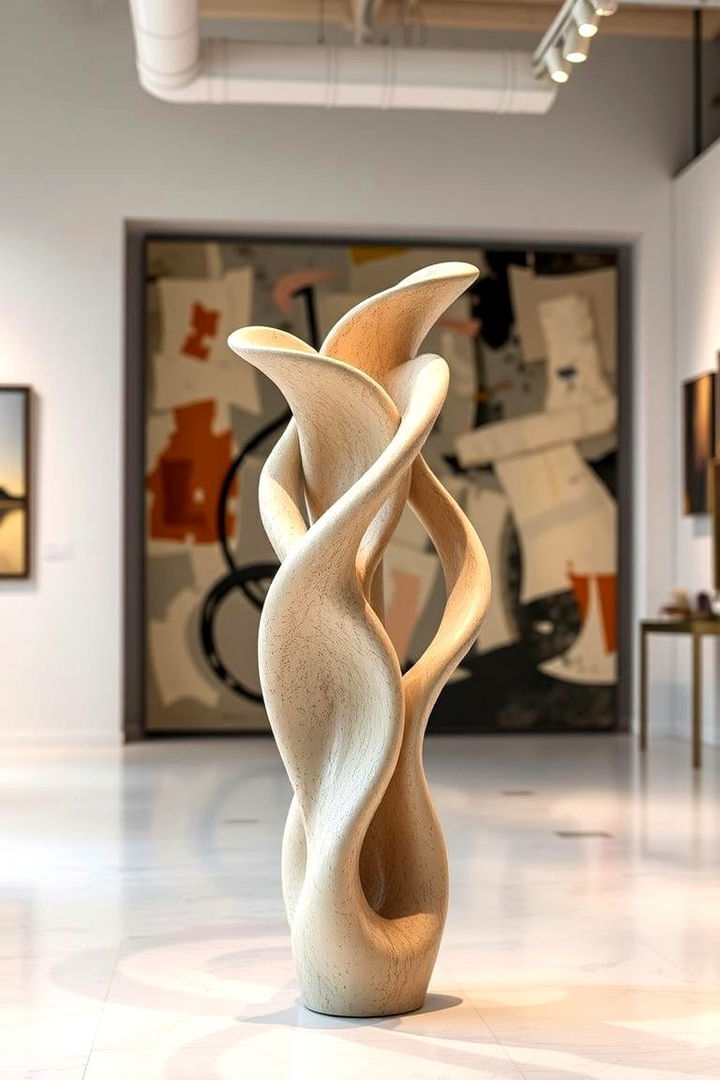 Sculptural and Artistic Presentation - 22 Large Floor Vase Decoration Ideas