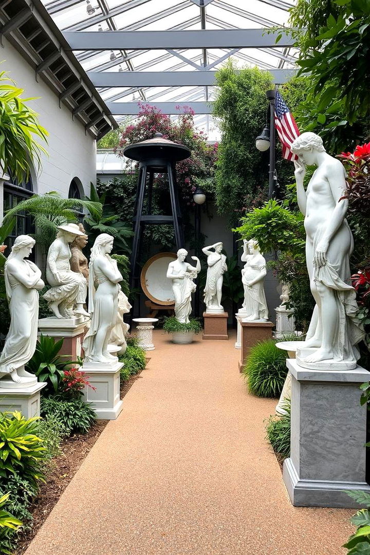 Sculpture Garden Ambience - 22 Italian Garden Design Ideas