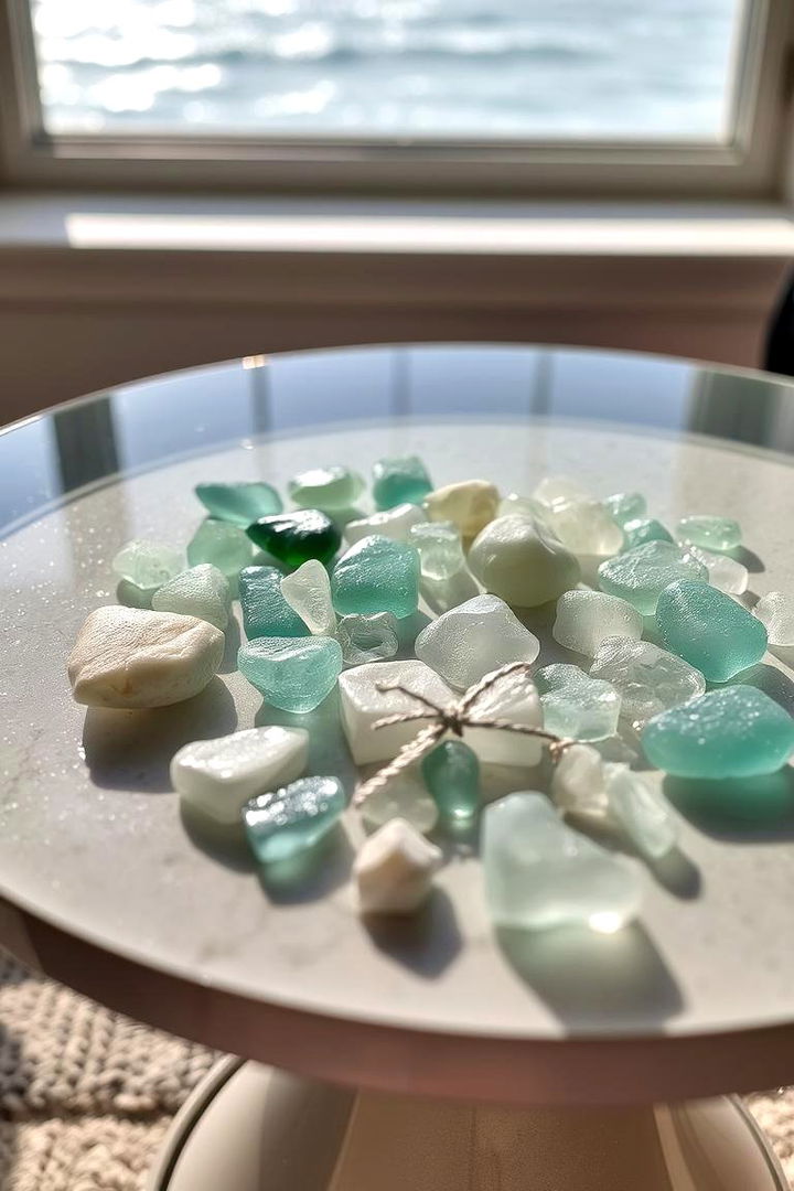 Sea Glass Accent Pieces - 22 Ocean-themed Bedroom Ideas