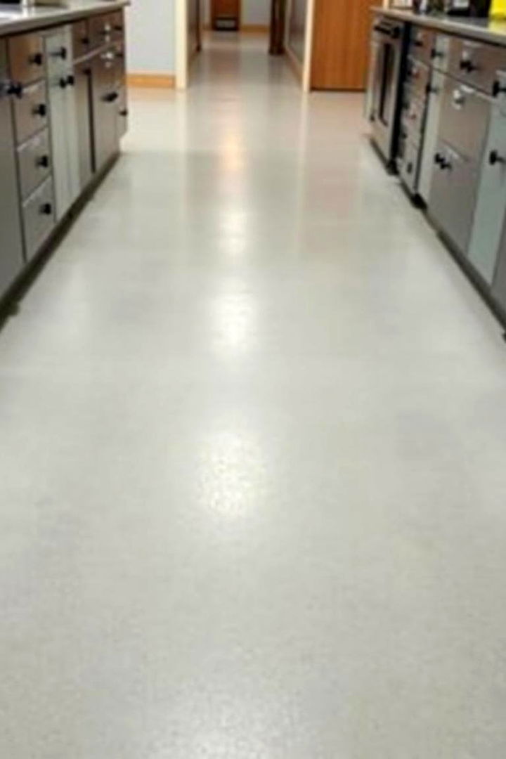 Sealed Durable Concrete for High Traffic - 22 Concrete Floor Design Ideas