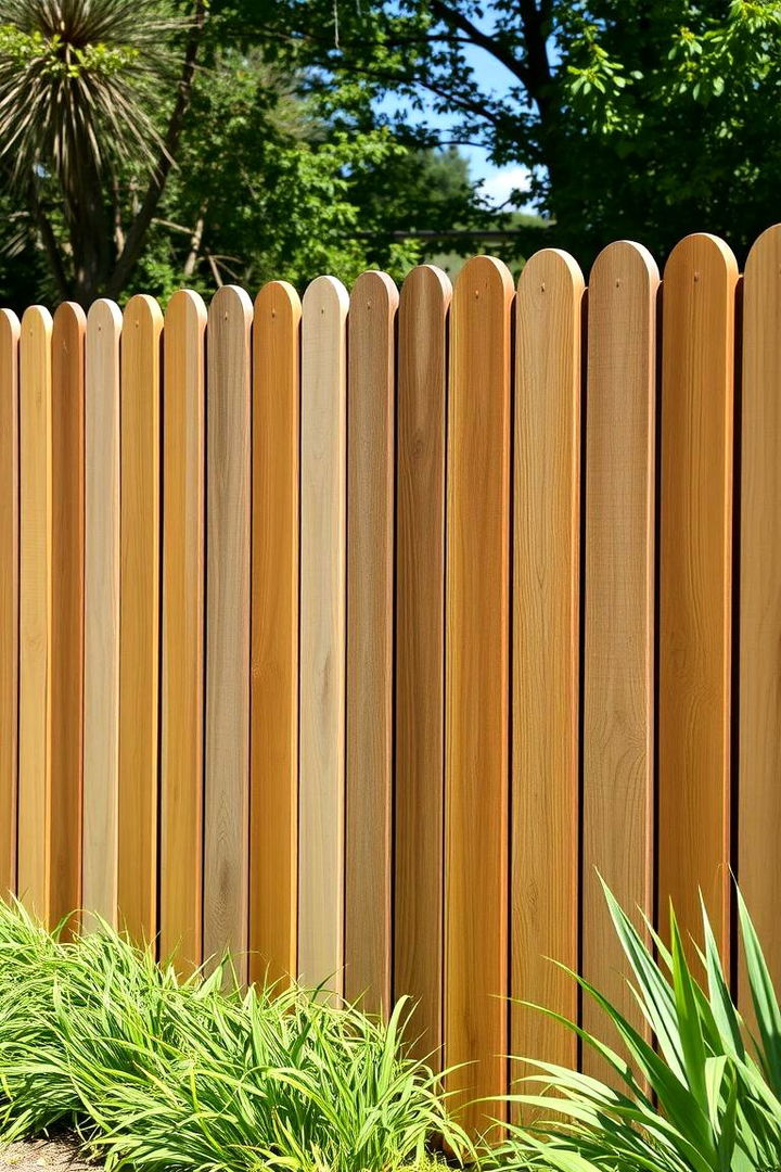 Seamless Blending with Landscapes - 22 Metal and Wood Fence