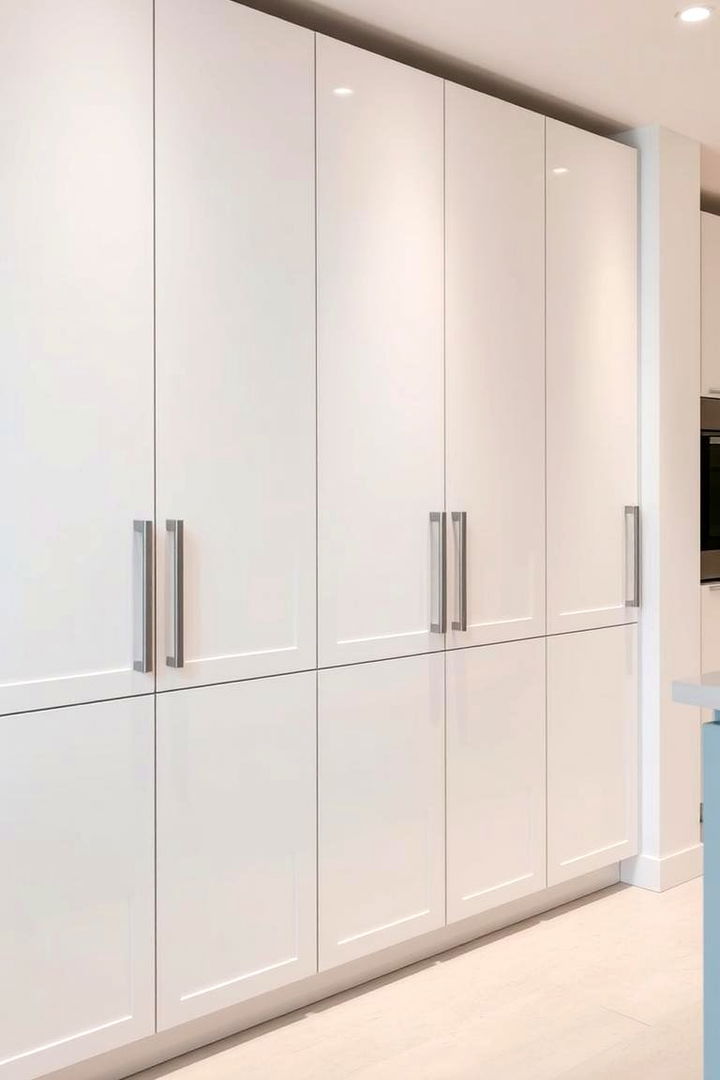 Seamless Door Designs - 22 Floor to Ceiling Cabinets Ideas