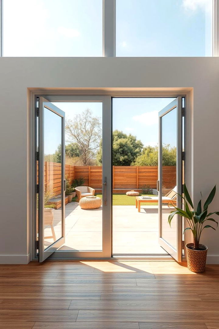 Seamless Indoor Outdoor Flow - 22 Rustic Barndominium Interior Design Ideas