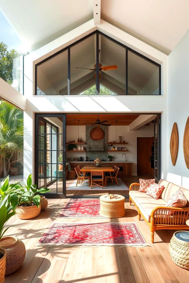 Seamless Indoor Outdoor Flow - 22 Boho Patio Ideas