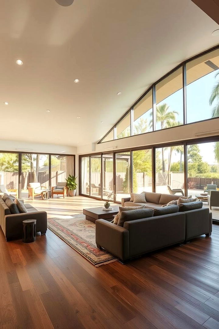 Seamless Indoor Outdoor Flow - 22 Transitional Living Room Ideas