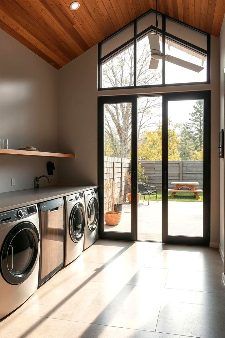 Seamless Indoor Outdoor Flow - 22 Utility Room Ideas