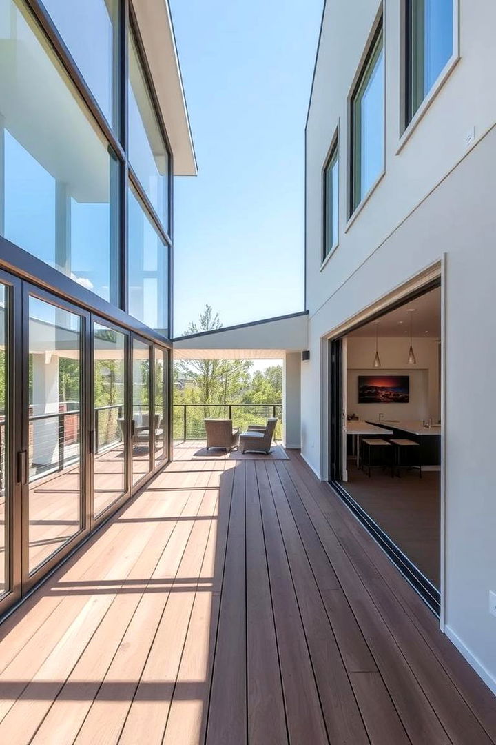 Seamless Indoor Outdoor Flow - 22 Floating Deck Ideas