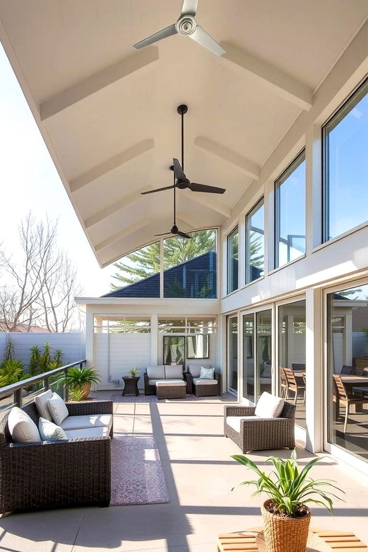 Seamless Indoor Outdoor Flow - 22 Gable Patio Roof Design Ideas