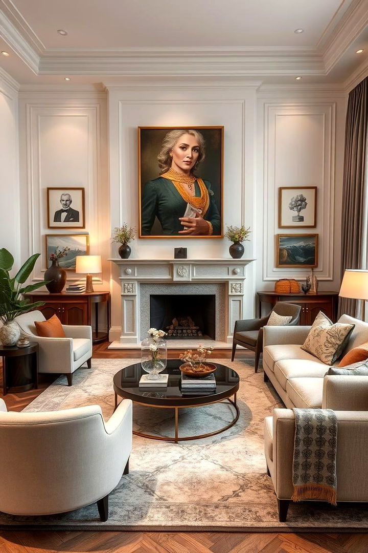 Seamless Integration - 22 Ralph Lauren Living Room Ideas