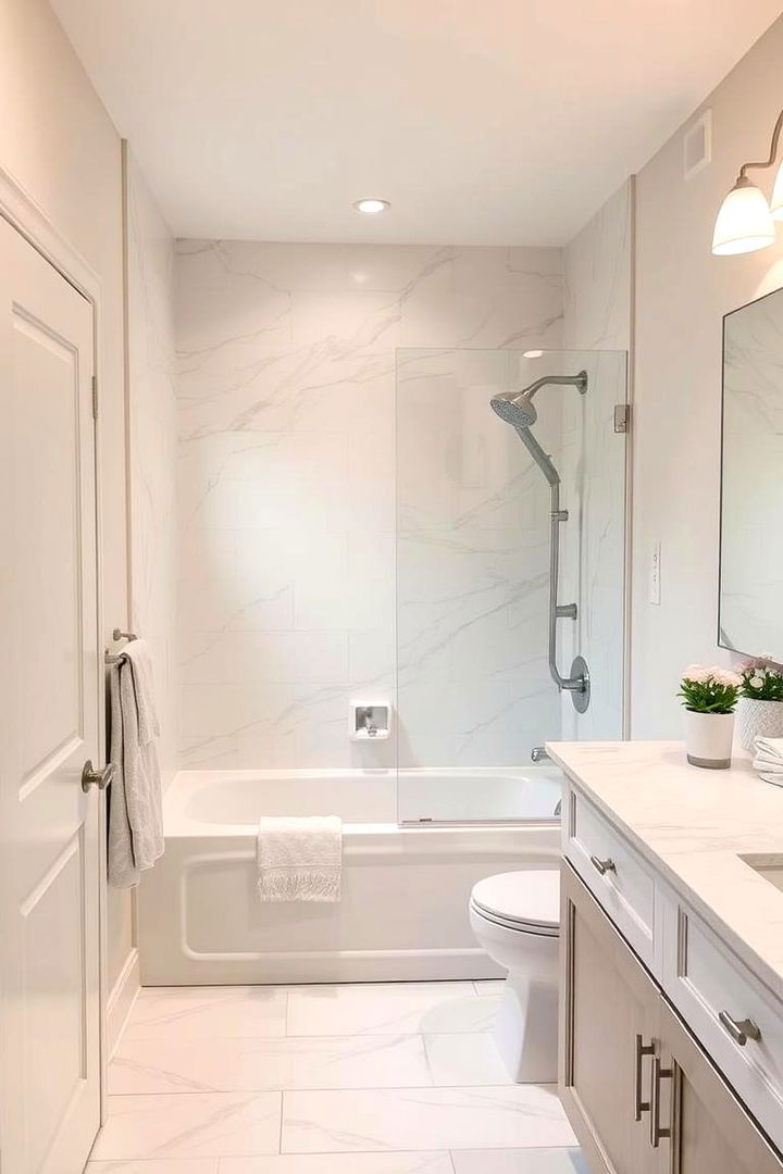 Seamless Integration and Flow - 22 Tub-shower Combo Ideas