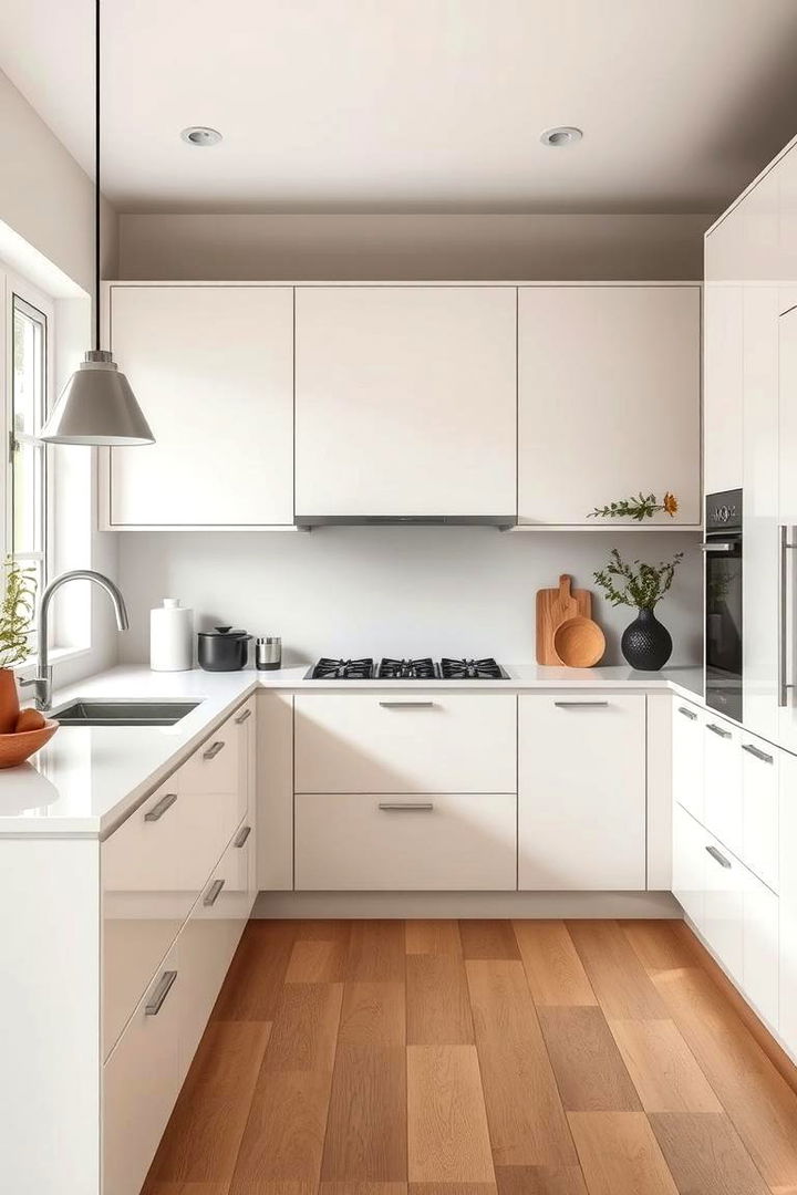 Seamless Integration with Decor - 22 Off-white Kitchen Cabinets