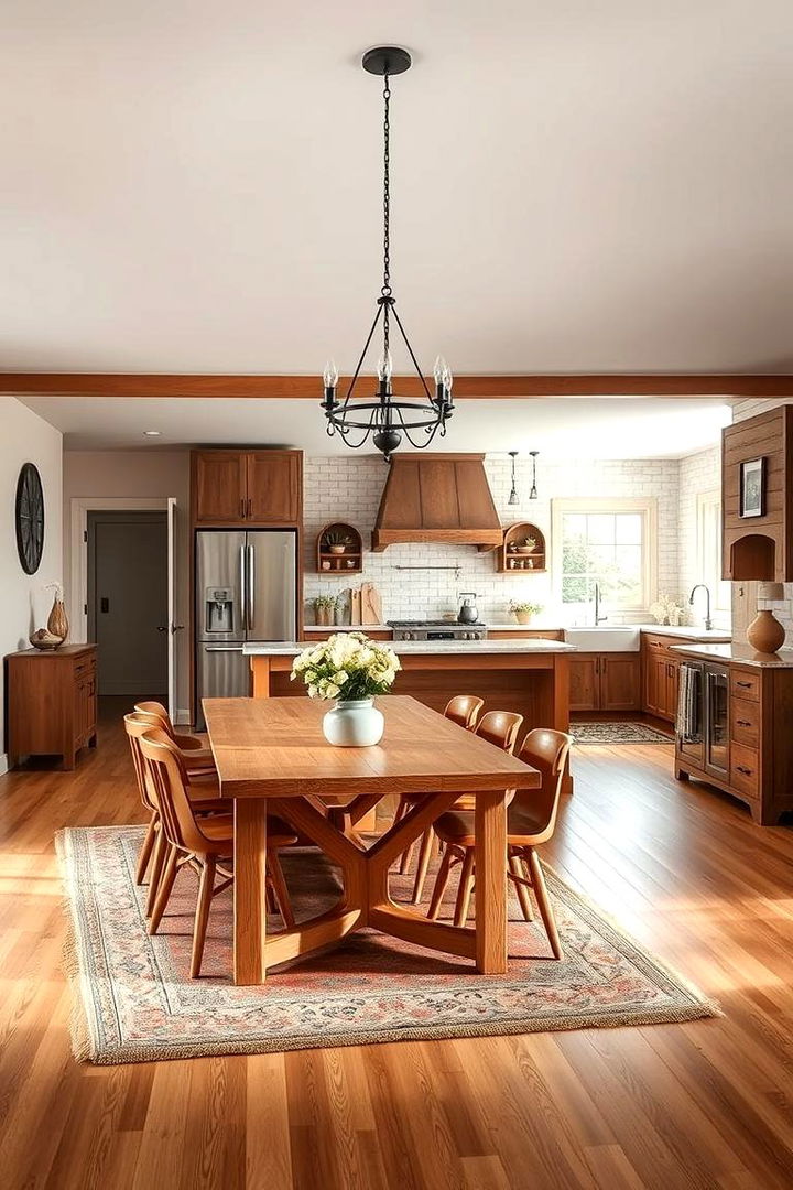 Seamless Modern Vintage Kitchen Link - 22 Modern Farmhouse Dining Room Ideas