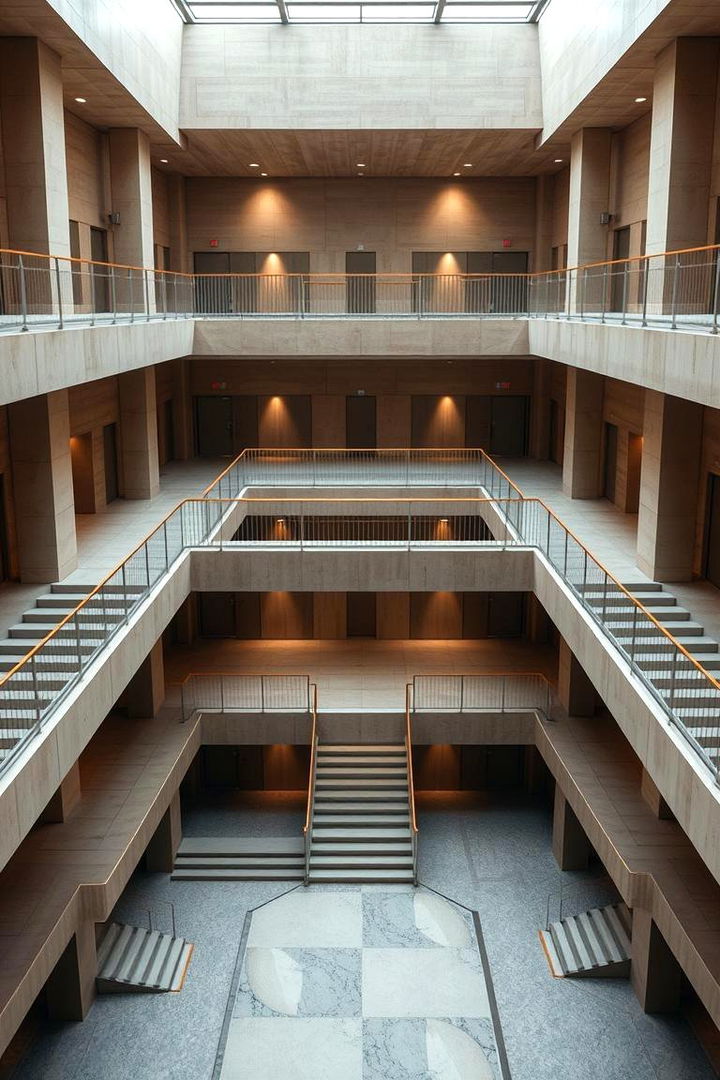 Seamless Multi Level Transition - 22 Open Floor Plan Ideas